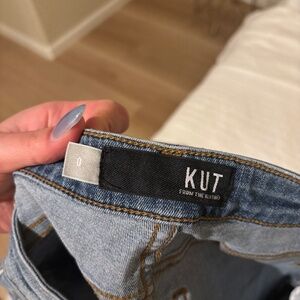 Skinny jeans light/dark wash